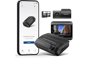 THINKWARE ARC 900 2CH 4K Front and 2K Rear Dash Cam, Dual STARVIS 2 and HDR, 60 FPS, Advanced Parking Mode, 3.5" IPS LCD Touc