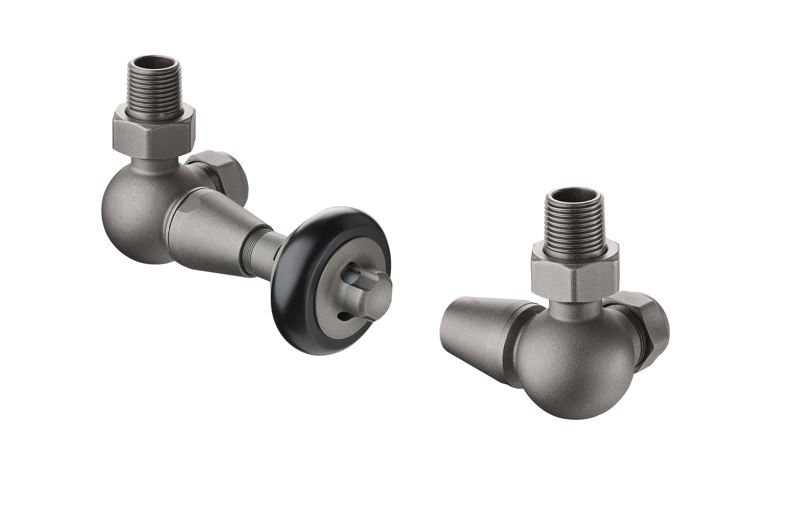 Terma Radiator Valves, Pewter