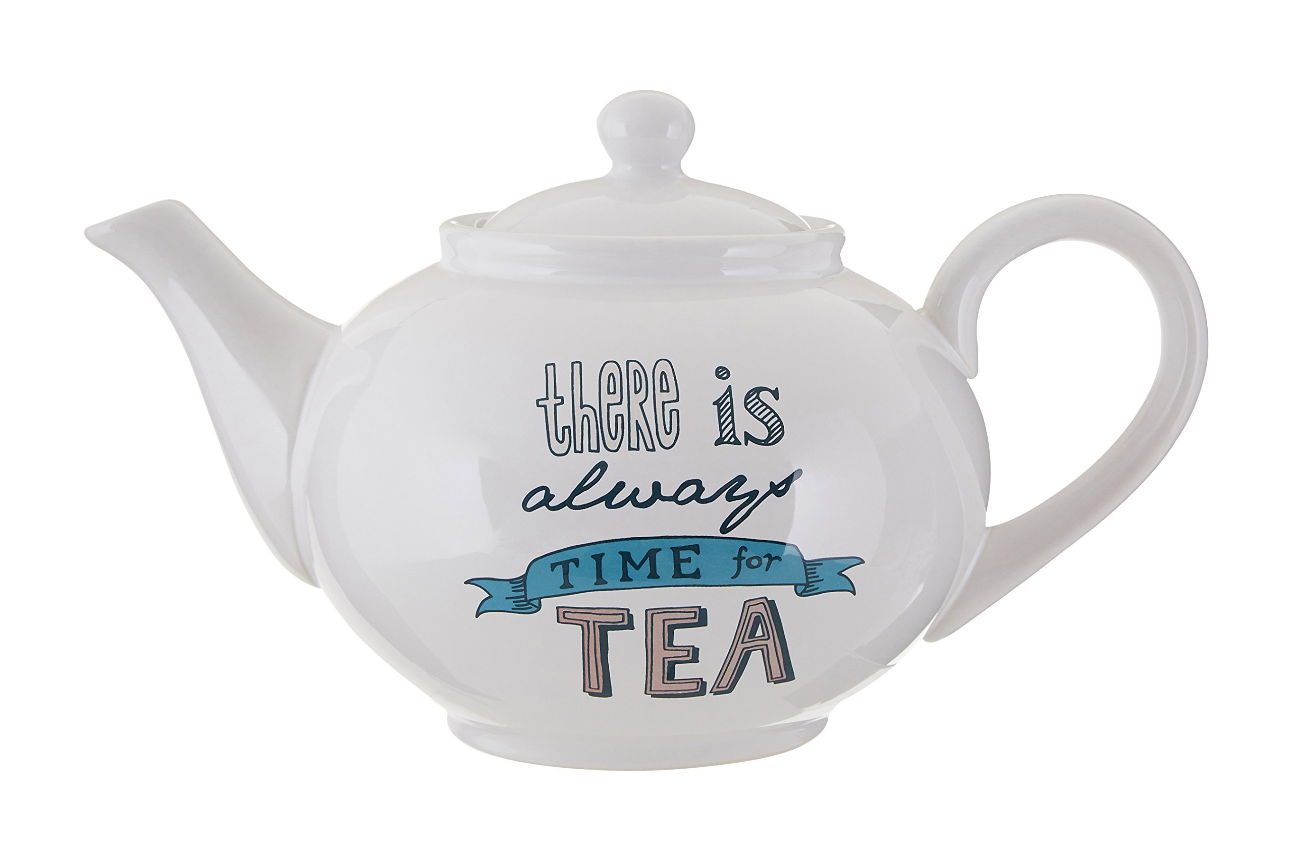 Premier Housewares Pretty Things Teapot, Multi-Colour