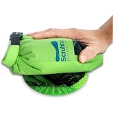 Scrubba MINI Wash Bag Washboard-in-a-Bag&trade; 70g Travel Clothes Washer | Pack Light, Fast Washing Anywhere, Internal Washboard, Machine-Quality Wash, No Electricity, Military, Hunting, Camping