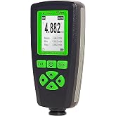 Coating Thickness Gauge CM-208FN &ndash; 0-2000&micro;m (0-78 mils) Industrial Paint Thickness Meter, 0.001mil Resolution (0.1 &micro;m), Fe/NFe Auto Detection, USB Data Export