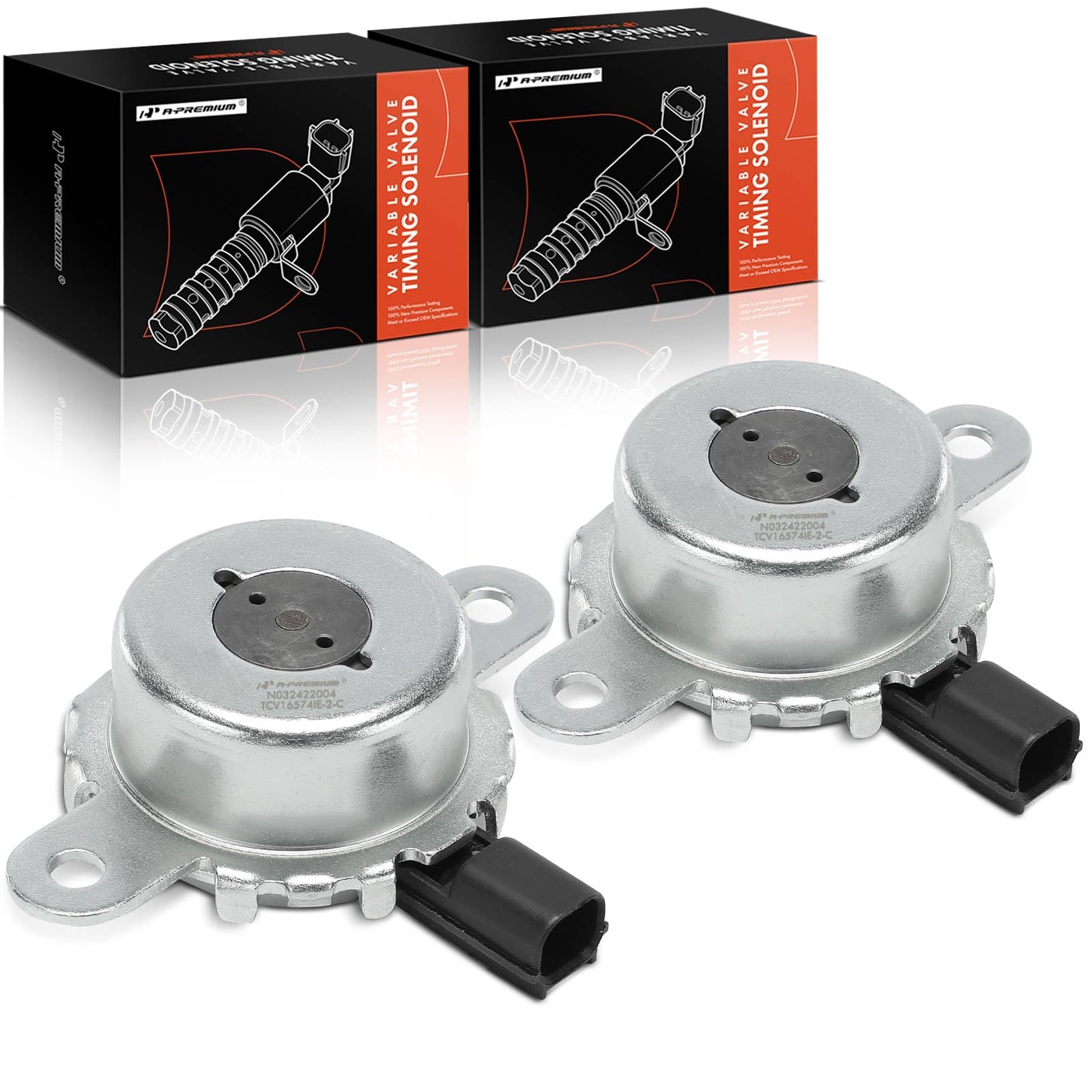 Photo 1 of A-Premium 2-PC Engine Variable Valve Timing Solenoid Compatible with Subaru 2017 Outback, 2014-2015/2019-2020 Forester, 2012-2016 Impreza, 2016-2021 Crosstrek, Legacy, XV Crosstrek, WRX