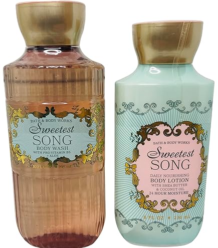 Amazon.com : Sweetest Song Set by Bath & Body - Fine Fragrance