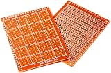Hailege 20x 5x7cm Bakelite DIY Prototype PCB Breadboard for Electronics Projects view 3