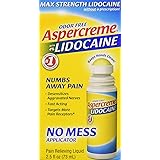 ASPERCREME with 4% Lidocaine 2.5 oz. No Mess Applicator (Pack of 1)