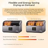 Creality Space Pi X4 Filament Dryer 4 Spools Dual 200W Chambers 85C view 7