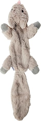 HappyPet Mad About Pets Unstuffed Chipmunk Dog Toy Plush