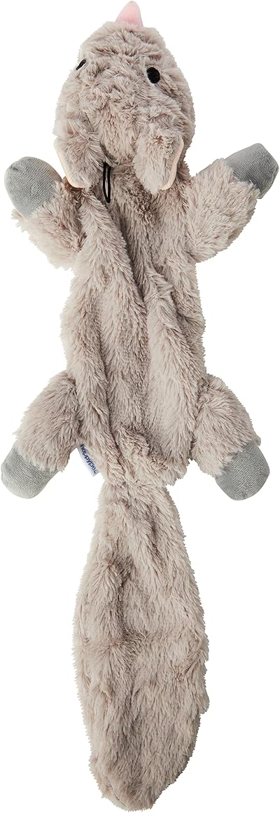HappyPet Mad About Pets Unstuffed Chipmunk Dog Toy Plush