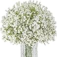 Sukh 10PCS Baby Breath Artificial Flowers Fake Babys Breath Gypsophila Flowers Bulk Realistic Artificial Flowers Bouquet Flor