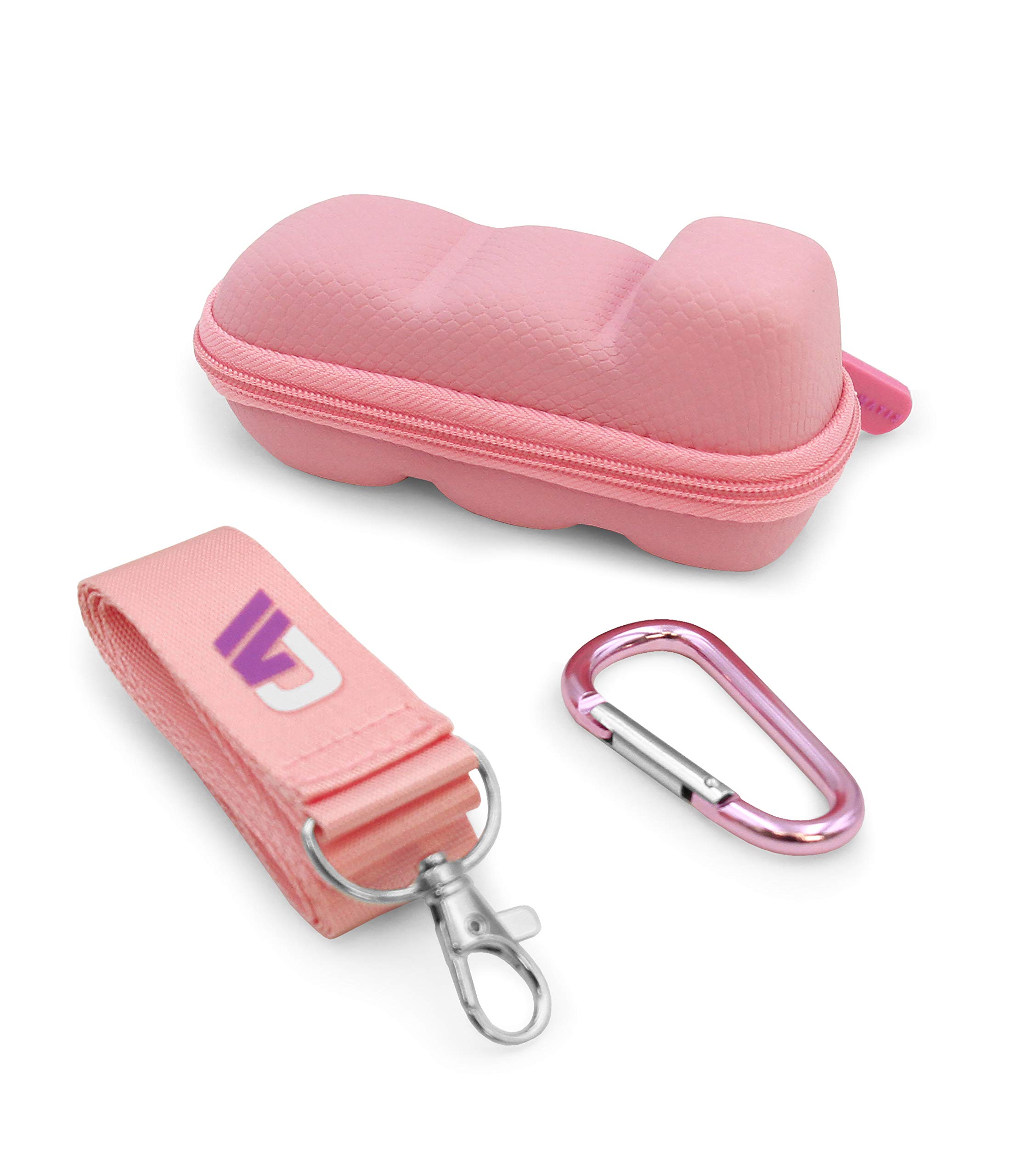 CASEMATIX Pink Asthma Inhaler Travel Case, Includes Case Only