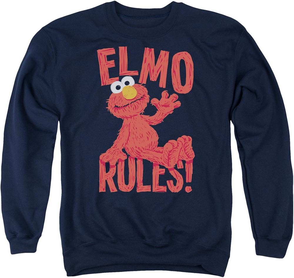 elmo sweatshirt for adults