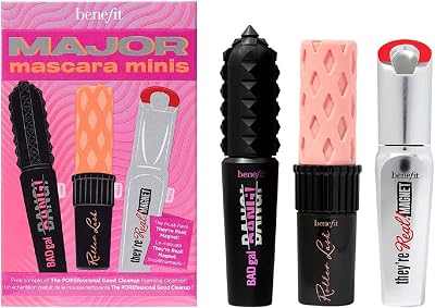 Benefit Major Mascara Minis They're Real! BADgal BANG! Roller Lash