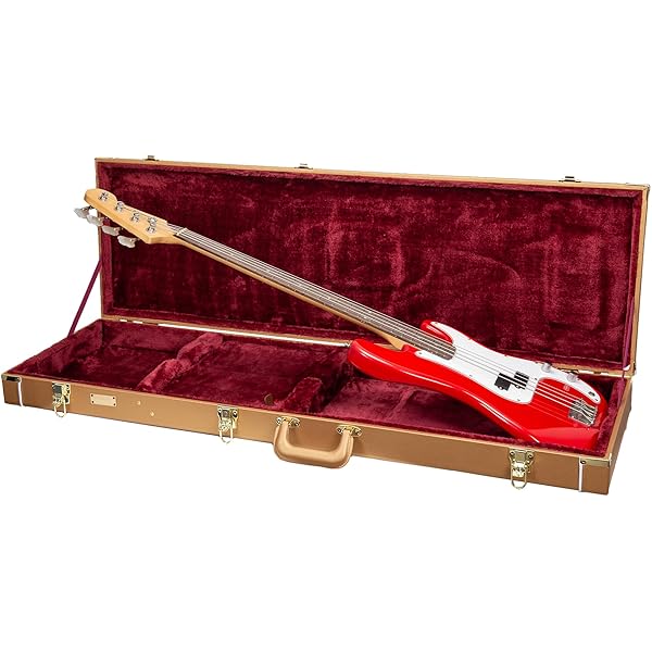 Amazon.com: Fender Deluxe Case for Jazz Bass - Tweed : Musical