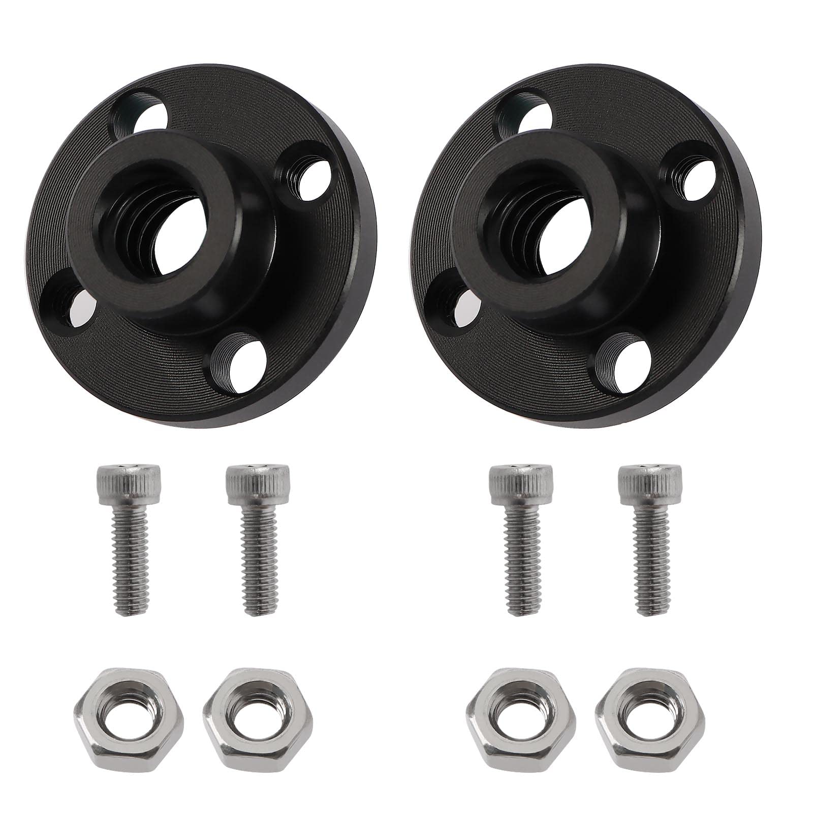 eMagTech 2pcs 3D Printer Z Axis Trapezoid Motor Screw Nuts T8 Lead Screw POM Nut 8mm Compatible with Prusa I3 MK2 MK2S MK3 MK3S 3D Printer