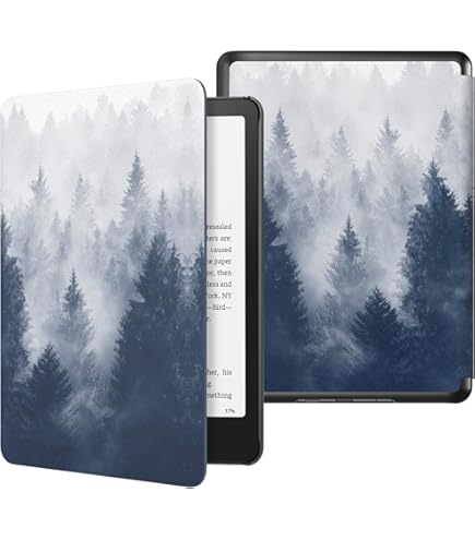 Case For 6" Kindle (11th Generation 2024/2022 Release) Smart Stand Cover With Auto Wake Sleep, Slim PU Leather Case For Kindle 2024/2022 11th Generation E-Reader, Star Moon