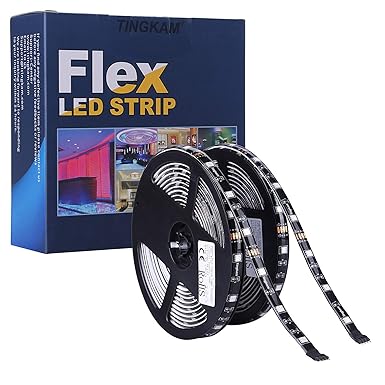 ESO Led Strip Lights Kit 32,8 Ft (10m) 300leds Wasserdicht 5050 SMD RGB LED Flexible Lights mit 44key ir Controller und Netzt