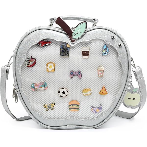 Amazon.com: ZAROXOXS Kawaii Ita Bag Crossbody Bag Cute White