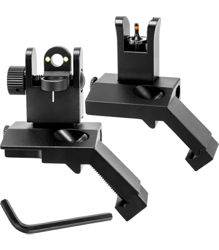 Amazon.com: 45 Degree Offset Iron Sights, Canted Iron Sights with