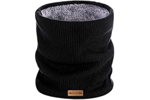 DARCHEN Winter Fleece Neck Gaiter[2/4/6 Pack], Ski Neck Warmer for Cold Weather Running Skiing Fishing…