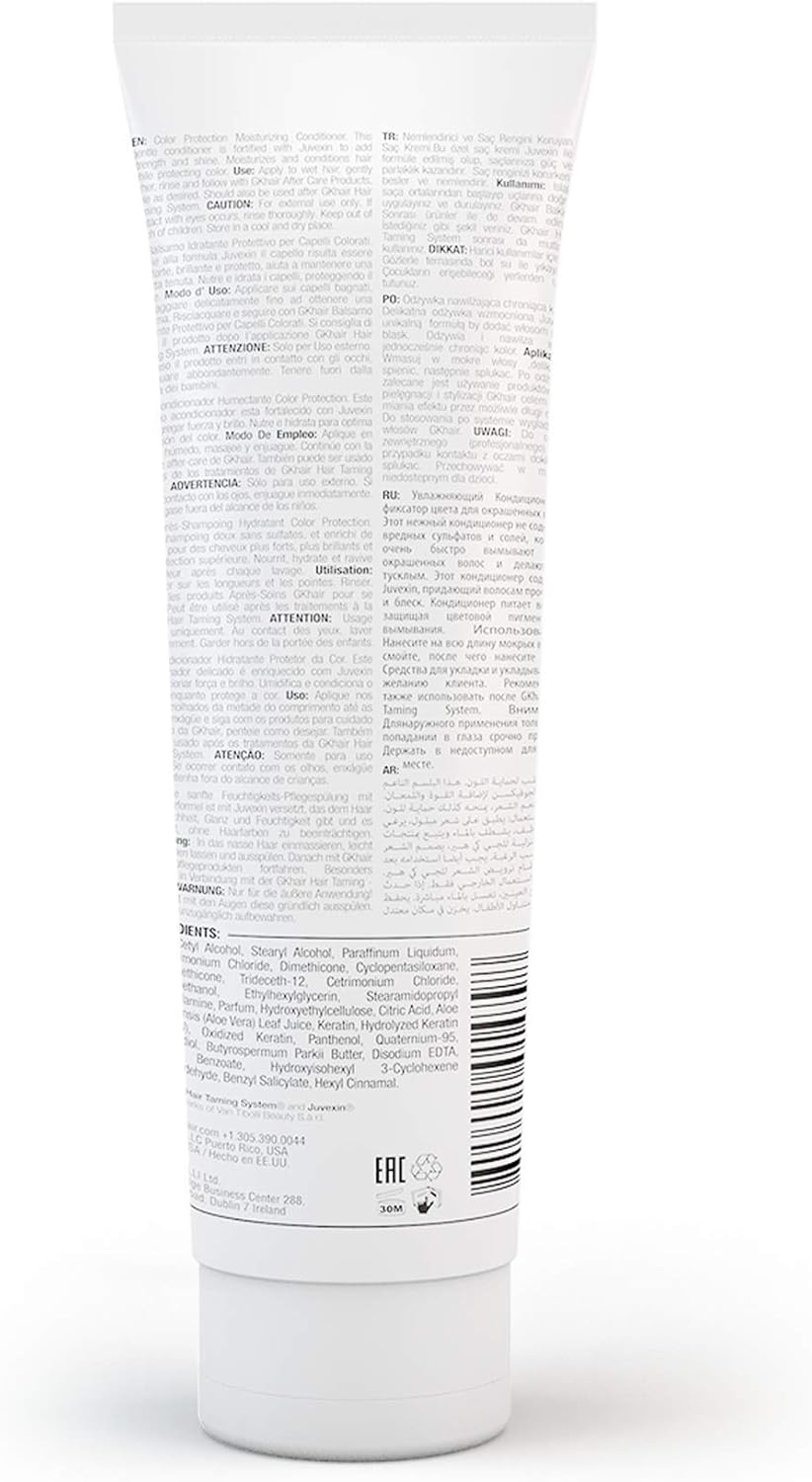 GK HAIR Global Keratin Moisturizing Hair Conditioner (100ml/3.4 Fl Oz) for Color Treated Dry Damaged Curly Frizzy Hair - Image 3