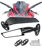ミラキカ Amazon.com: KAIQIVEM Motorcycle Mirrors Stealth Wind Wing