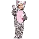 Fun World Toddler Striped Gray Kitten Costume
