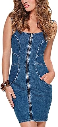 denim bodycon dress uk