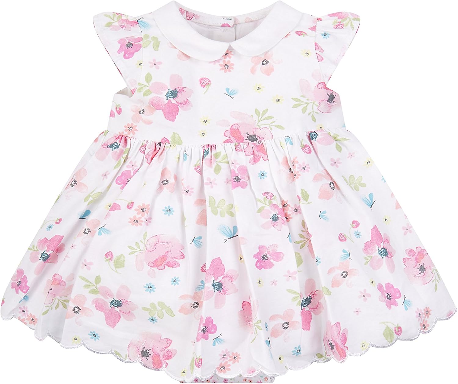 Mothercare Baby Girls' Print Dress, Multicoloured (Lights Multi), 1218