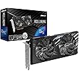 ASRock Intel Arc A750 Challenger SE 8GB OC 16 Gbps 256 bit GDDR6 7680 x 4320 Dual Fan 0dB Silent Cooling Video Graphics Card 650W
