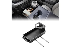 JOYTUTUS Front Center Seat Headrest Organizer for 2011-2025 F150 F250 F350 F450 F550 F650, Bench Seat Console Organizer