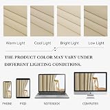 PONY DANCE Door Curtain Thermal 1 Panel Blackout 66x84 Biscotti Beige view 5