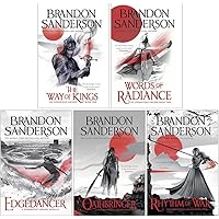 Brandon Sanderson The Stormlight Archive Series 4 Books Collection