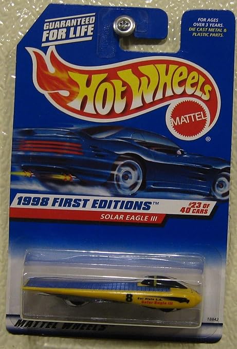 hot wheels solar eagle iii