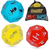 Premkid Exercise Dice for Kids,12-Sided Giant Foam Dice for Indoor and Outdoor Use, Kids Exercise Equipment for Classroom and