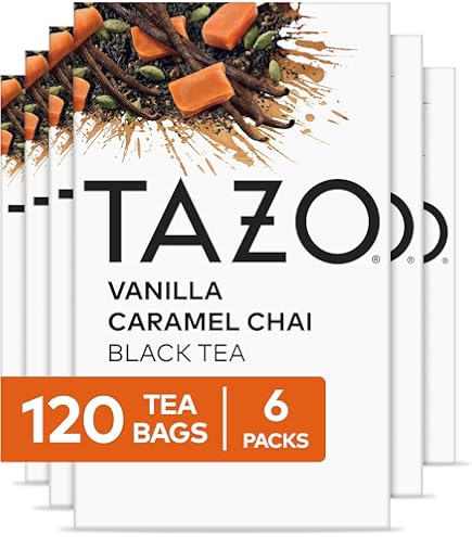 Erianto Chai　さま Amazon.com : Tazo Vanilla Caramel Chai Teabags, 20 Count (Pack of
