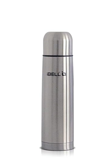 iBELL Insulated Stainless Steel Vacuum Flask, 500ML, for Hot & Cold Beverage