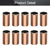 Othmro 10x12x20mm Sleeve Bearing Oilless Bushing Plain Bearing Carbon Steel view 4