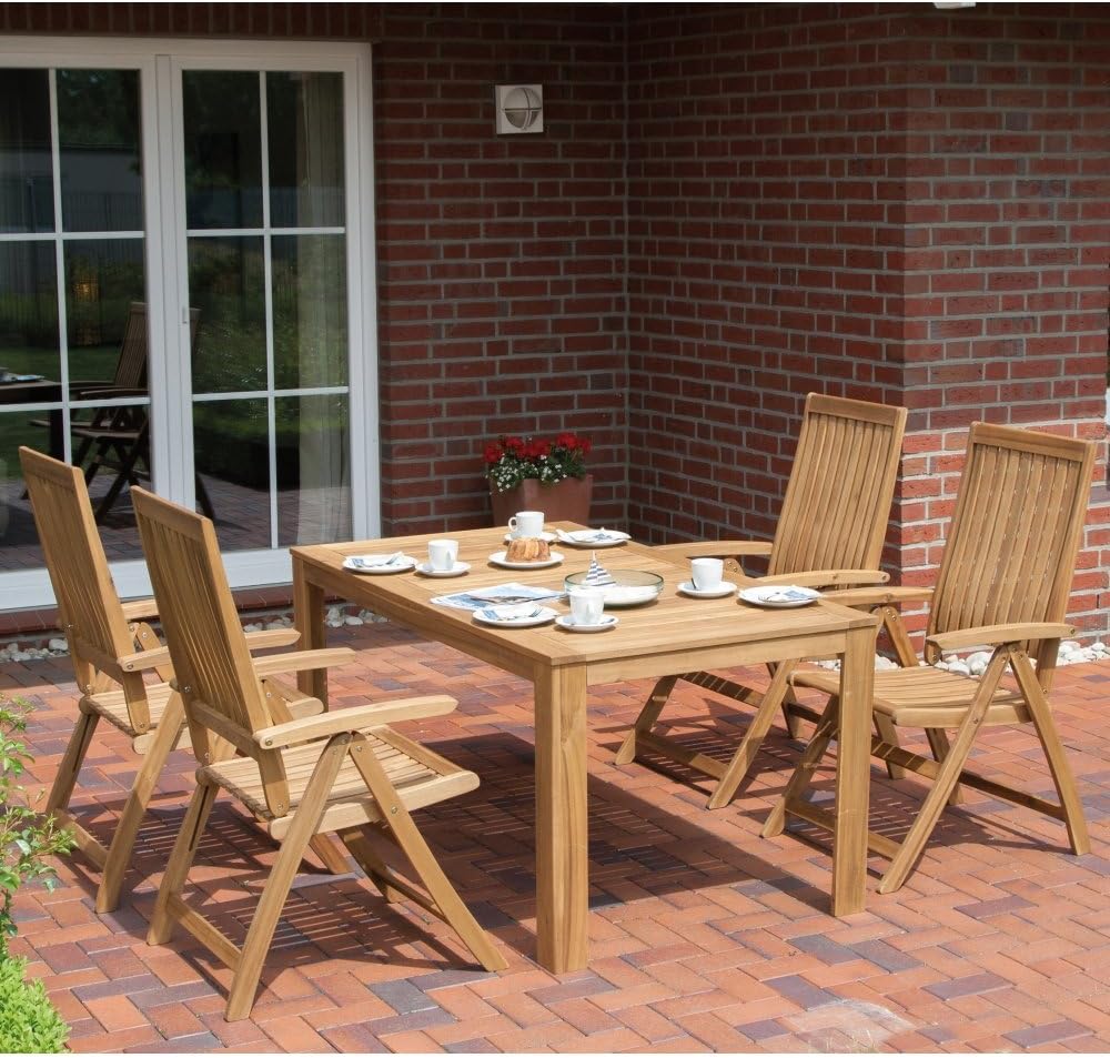 Siena Garden Klappsessel Paleros 70x60x113cm Akazienholz Geolt In Natur Fsc 100 Amazon De Baumarkt