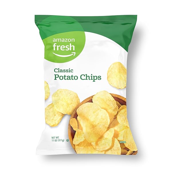 AMAZON FRESH, CLASSIC POTATO CHIPS, 11 OZ (PREVIOUSLY...