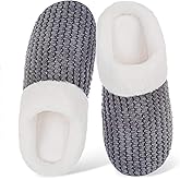 WateLves Women's Slippers Comfort Memory Foam House Slippers Plush Lining Bedroom Shoes for Indoor & Outdoor