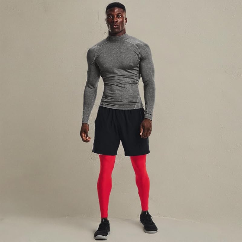 Camisa masculina under armour ua hg armor comp mock ls