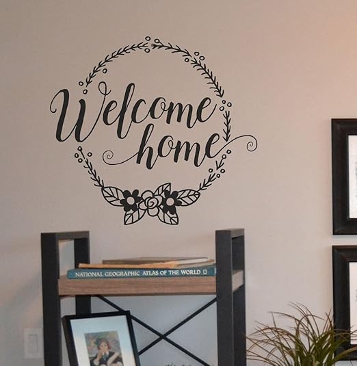 Tiukiu Calcomania De Pared De Vinilo Para Pared Texto En Ingles