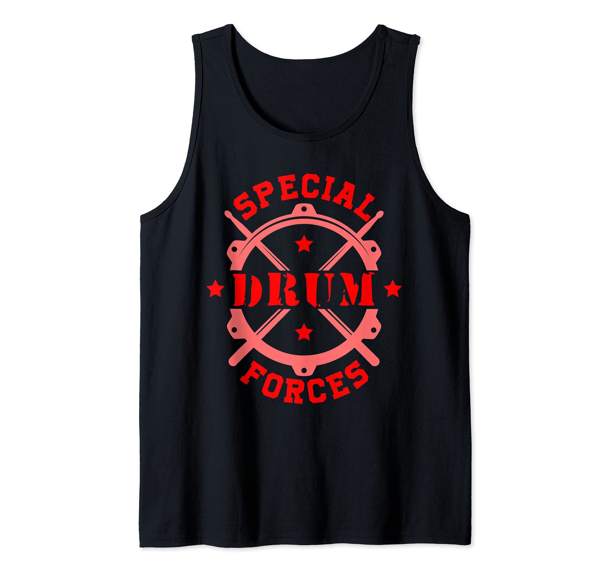 Special Drum Forces Drums Drumsticks Drumming Music Band Tank Top