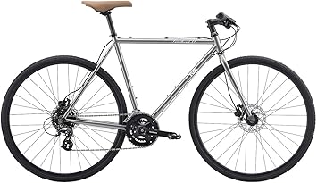 Amazon Co Jp Fuji Feather Cx Flat fecfsv58 Bright Silver 22 8 Inches 58 Cm 2 X 8 Speed Cross Bike Sports