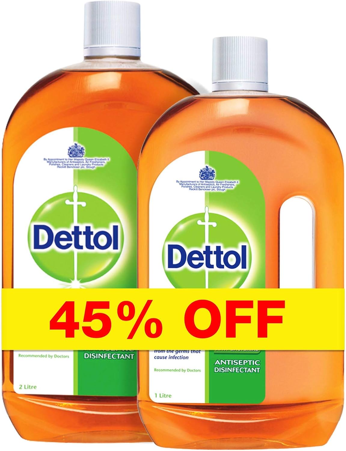 Dettol Antiseptic Disinfectant Liquid Cleaner 2 Liter + 1 Liter Buy