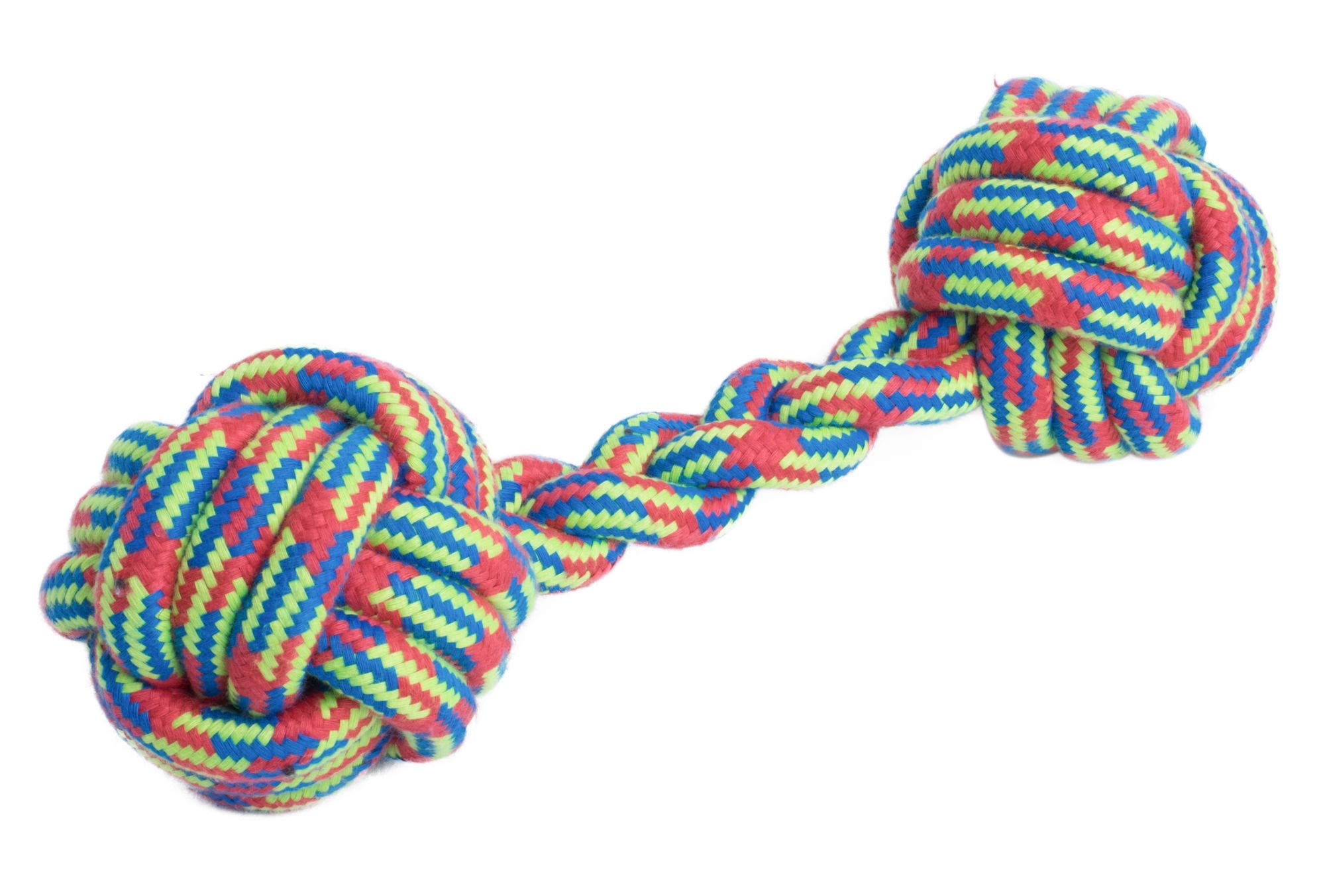 Petface Toyz Woven Knotted Rope Bone Dog Toy — image 1