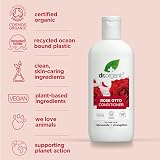 Dr Organic Rose Otto Conditioner 265ml - Restoring, Vegan, Organic, Cruelty-Free view 5