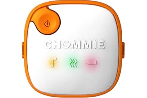 Chummie Elite Bedwetting Alarm for Children and Deep Sleepers Award Winning Bedwetting Alarm System with Loud Sounds and Strong Vibrations, Orange