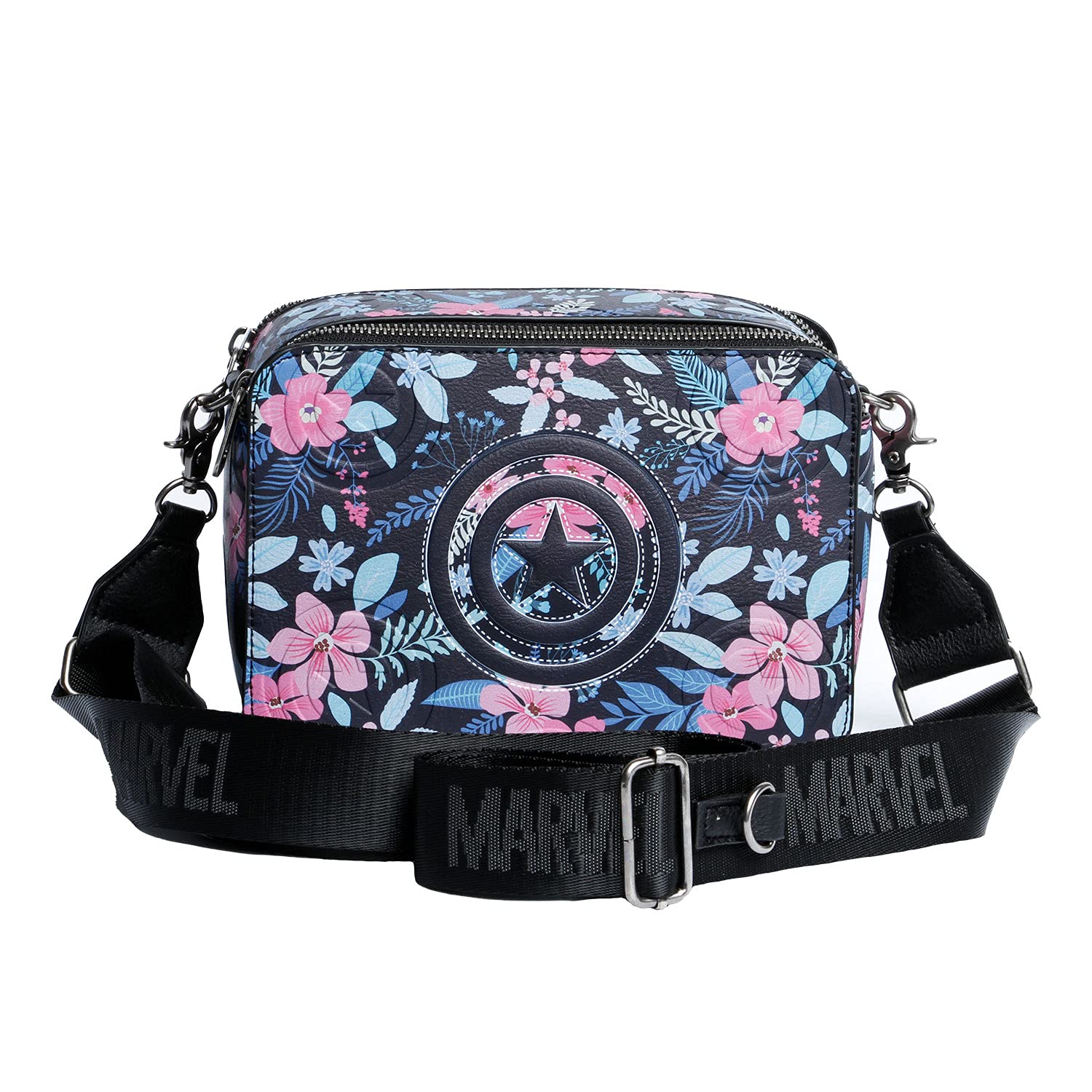 Marvel karactermania Captain America Spring-IBiscuit Bag, Multicolour