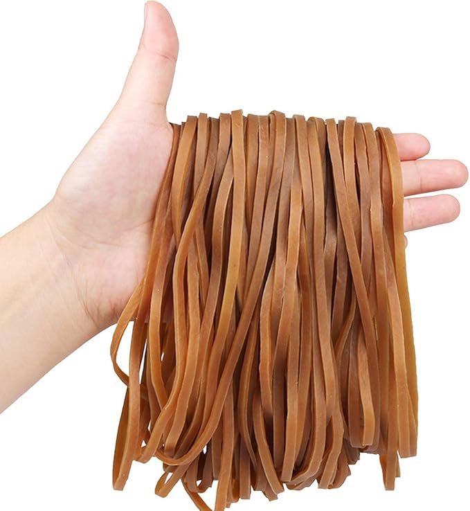 Amazon.co.jp Thick Rubber Bands, Width 0.2 inches (5 mm) x Depth 7.9